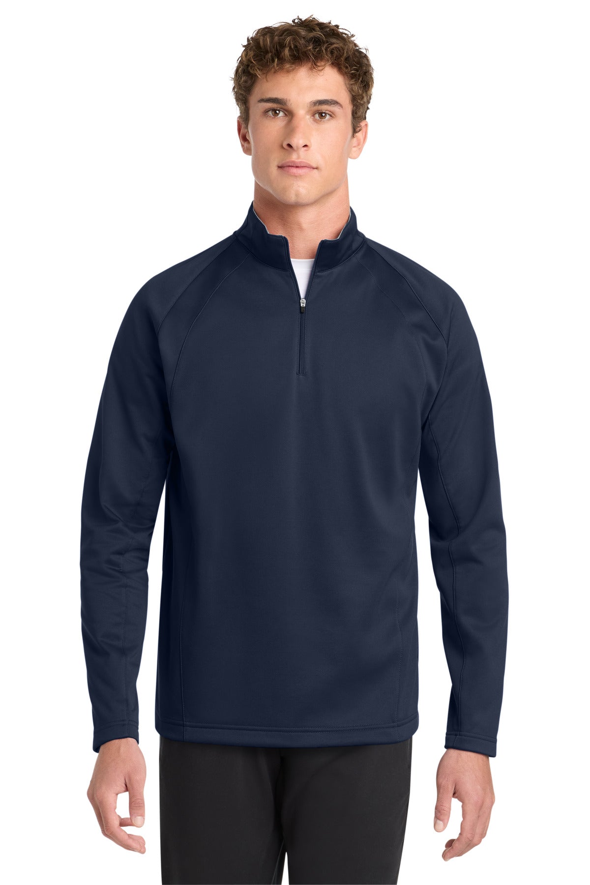 Custom Embroidery or DTF Print - Sport-Tek ®  Sport-Wick ®  Fleece 1/4-Zip Pullover.  F243
