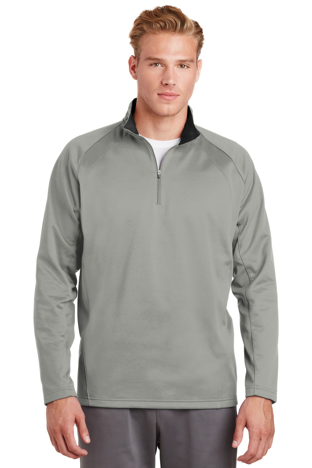 Custom Embroidered - Sport-Tek® Sport-Wick® Fleece 1/4-Zip Pullover.  F243