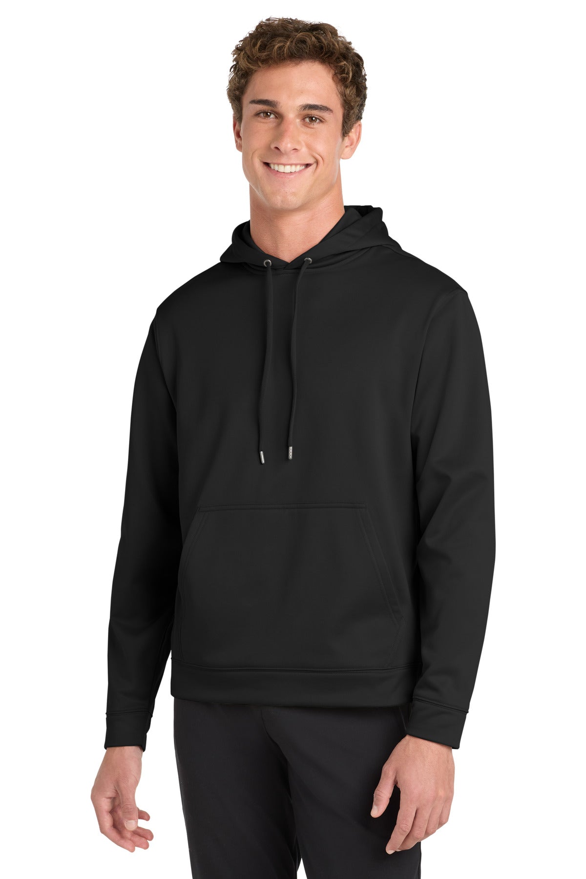 Custom Embroidery or DTF Print - Sport-Tek ®  Sport-Wick ®  Fleece Hooded Pullover.  F244