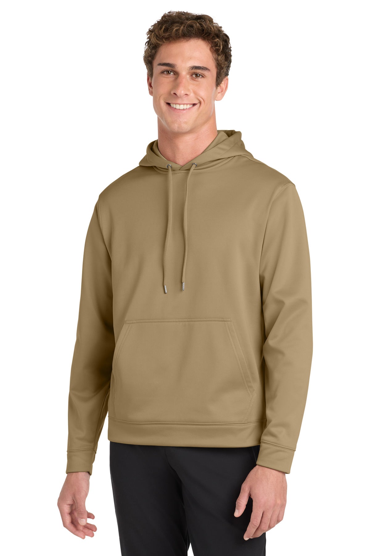 Custom Embroidery or DTF Print - Sport-Tek ®  Sport-Wick ®  Fleece Hooded Pullover.  F244