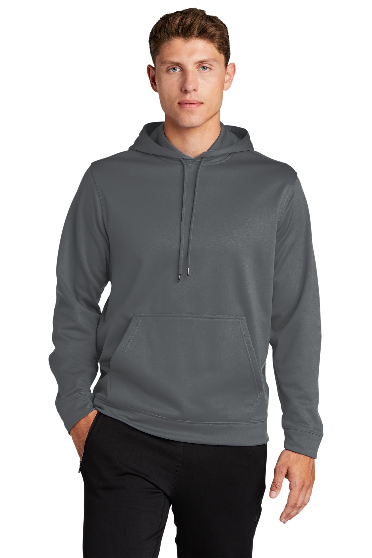 Custom Embroidered - Sport-Tek® Sport-Wick® Fleece Hooded Pullover.  F244