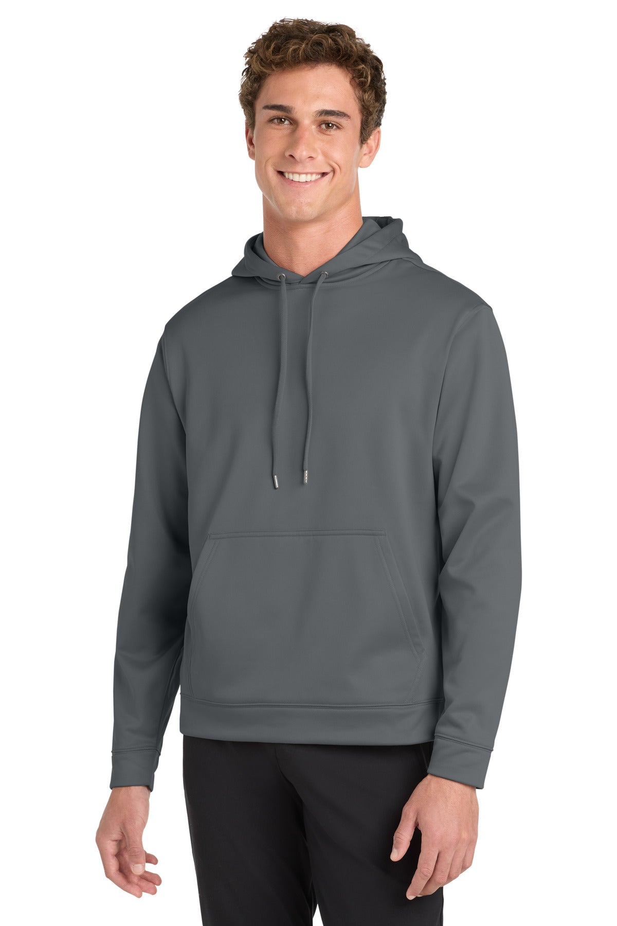 Custom Embroidery or DTF Print - Sport-Tek ®  Sport-Wick ®  Fleece Hooded Pullover.  F244