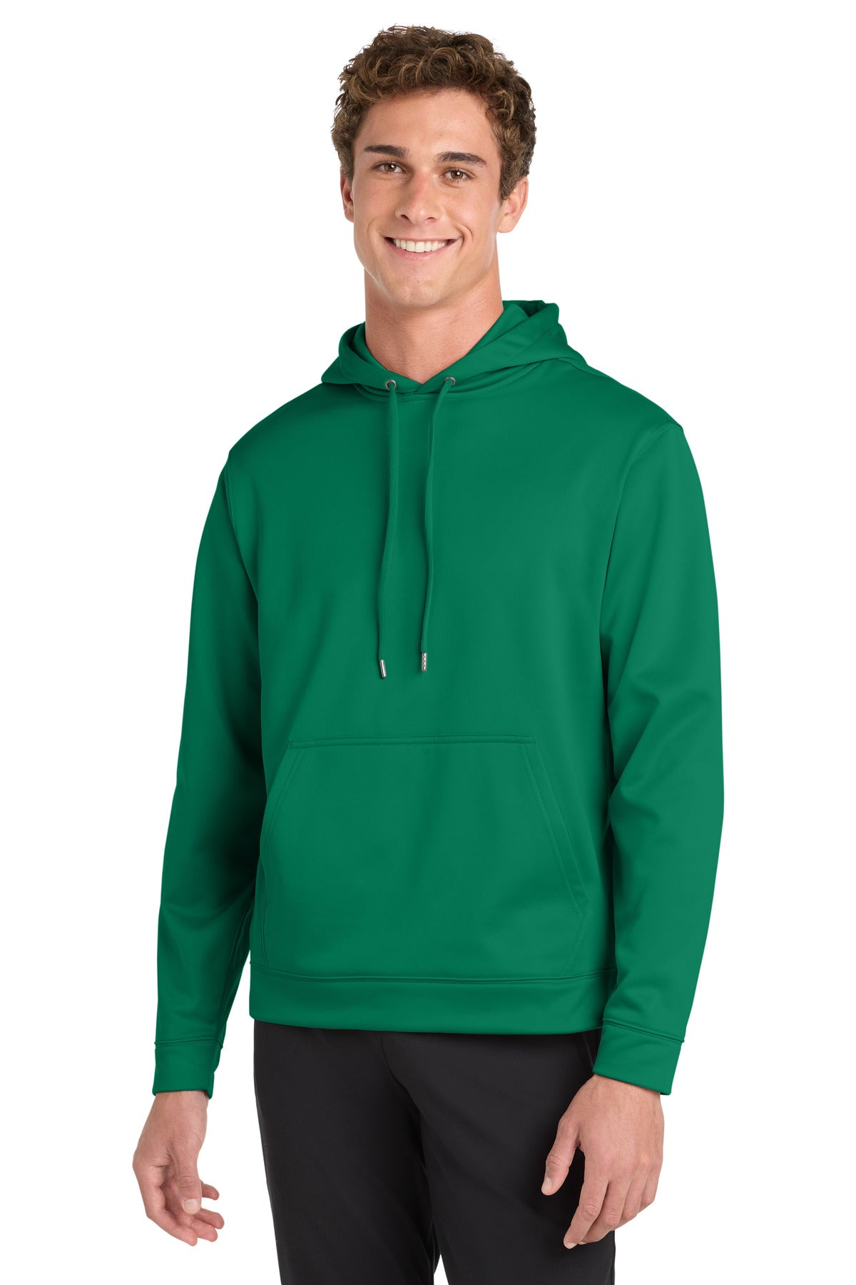 Custom Embroidery or DTF Print - Sport-Tek ®  Sport-Wick ®  Fleece Hooded Pullover.  F244