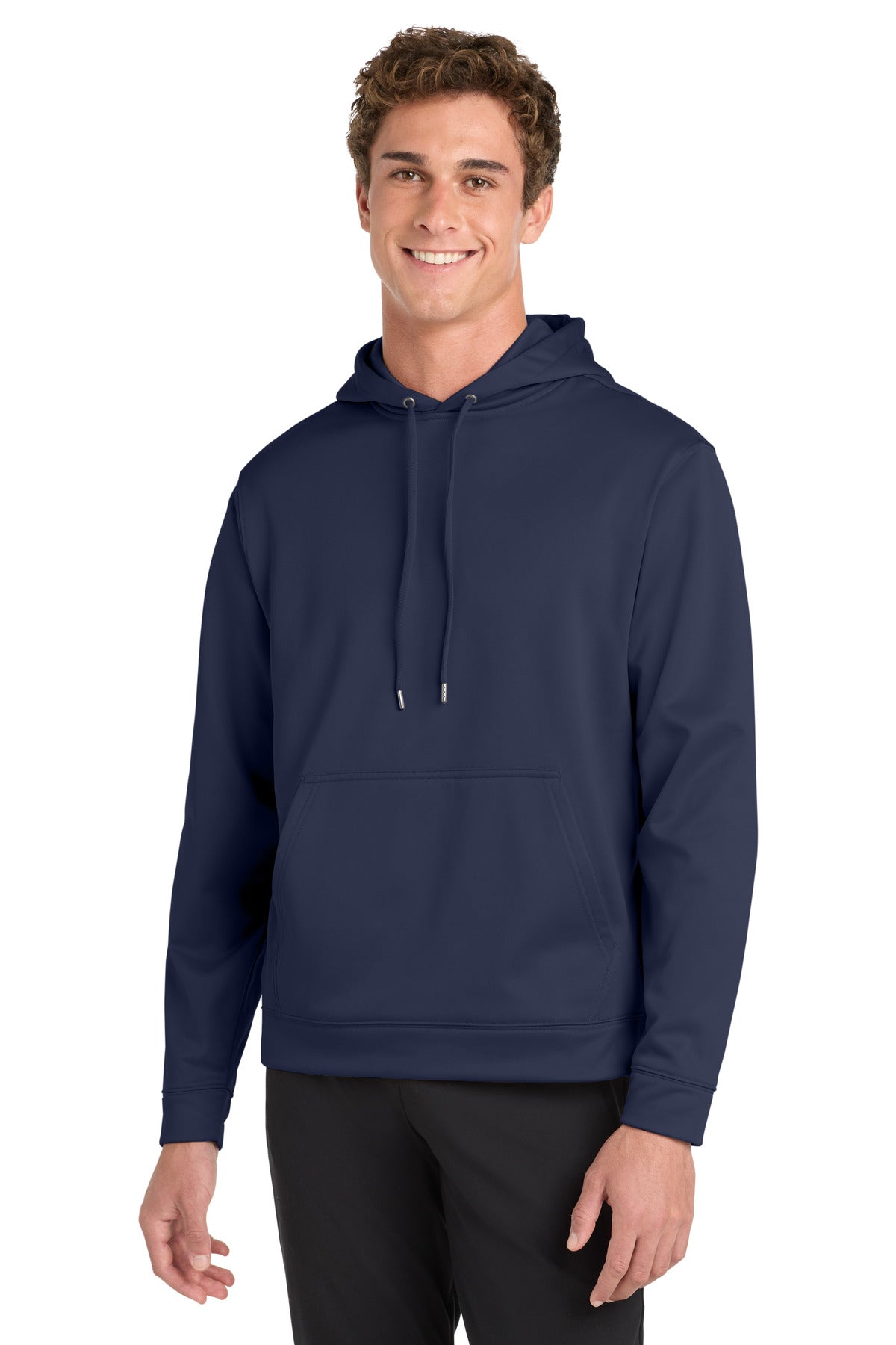 Custom Embroidery or DTF Print - Sport-Tek ®  Sport-Wick ®  Fleece Hooded Pullover.  F244