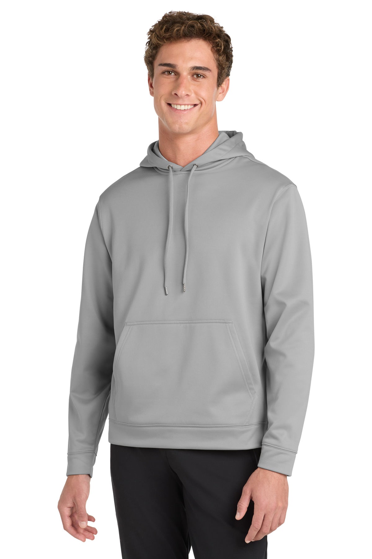 Custom Embroidery or DTF Print - Sport-Tek ®  Sport-Wick ®  Fleece Hooded Pullover.  F244