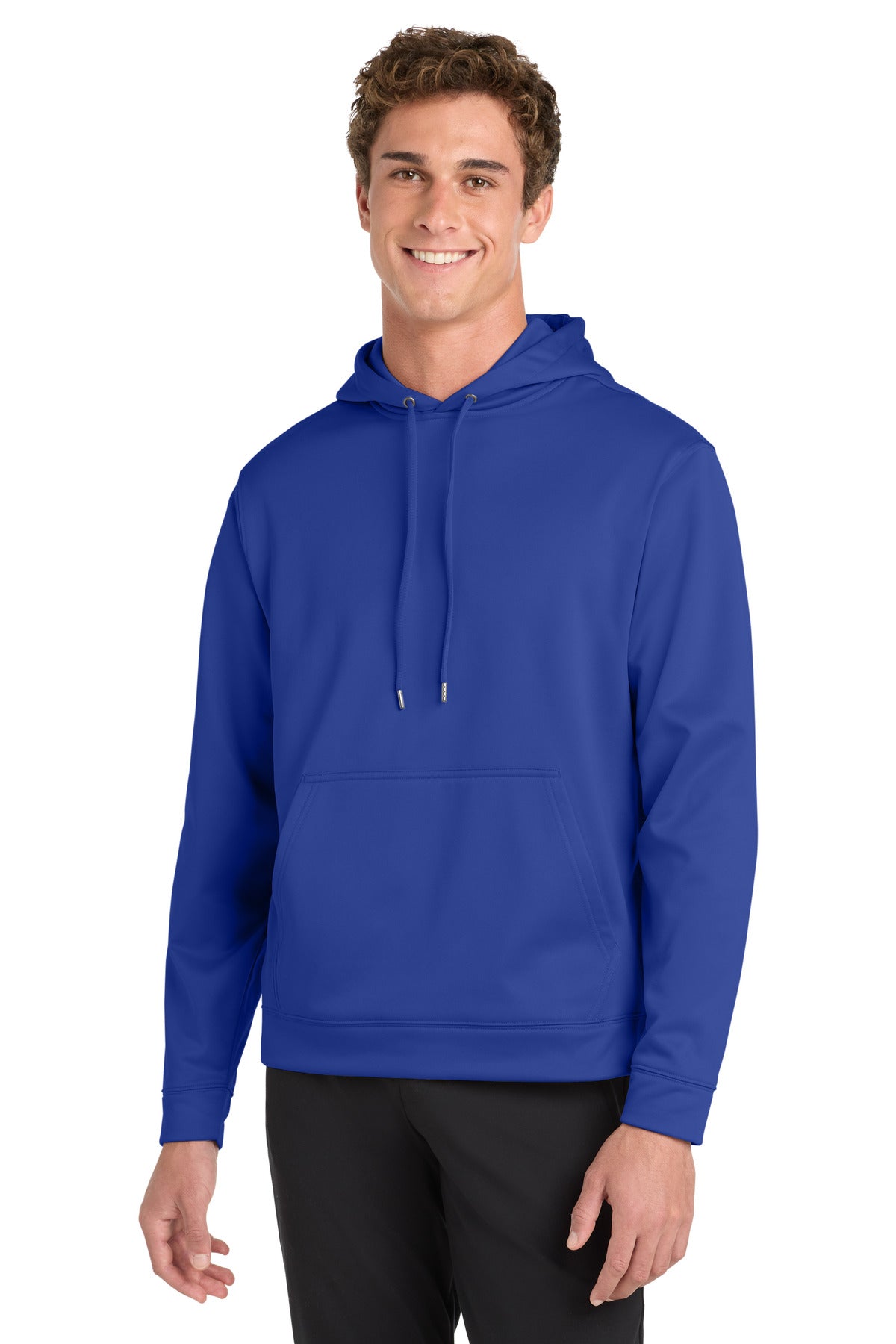 Custom Embroidery or DTF Print - Sport-Tek ®  Sport-Wick ®  Fleece Hooded Pullover.  F244
