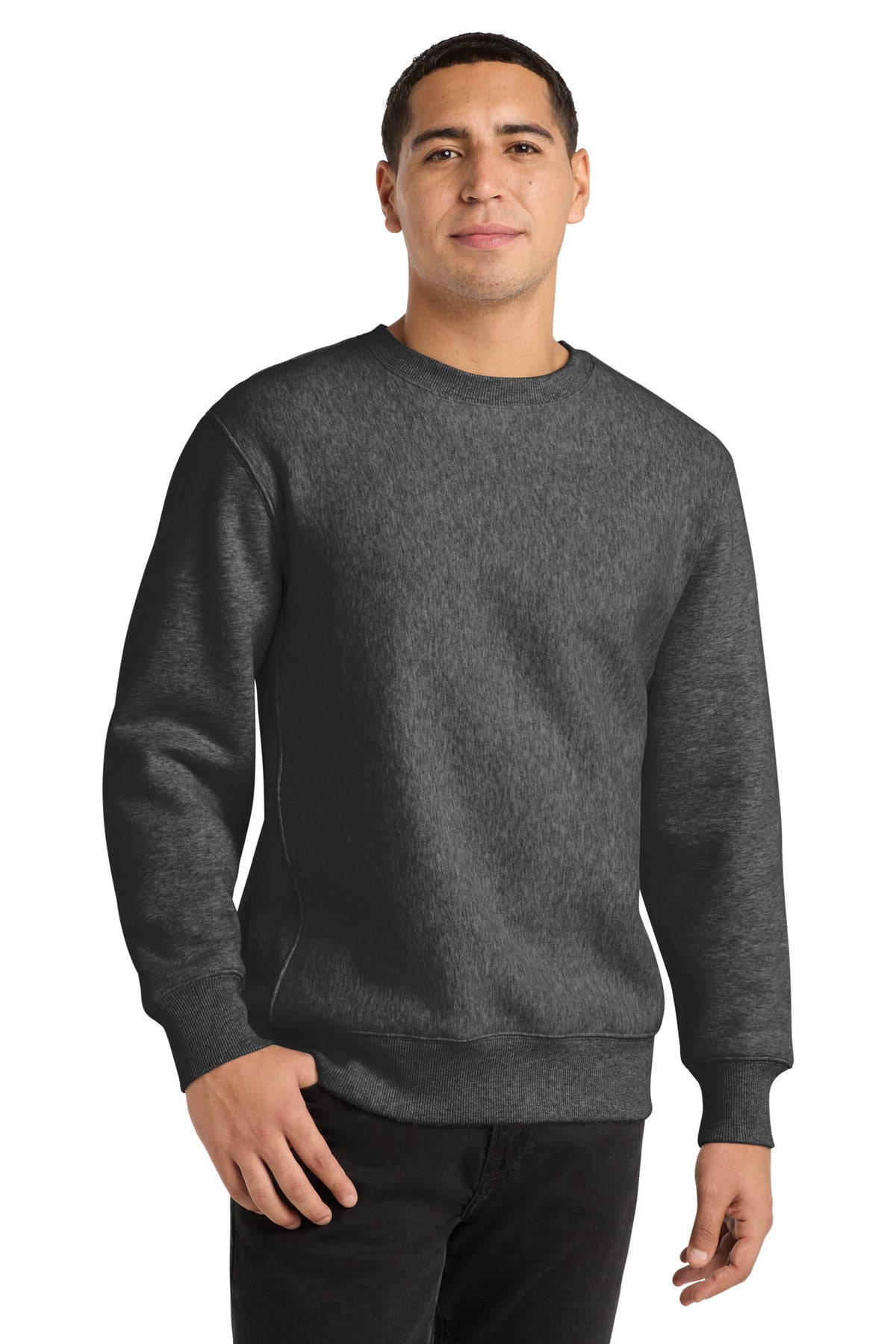 Custom Embroidered or DTF Print on Sport-Tek ®  Super Heavyweight Crewneck Sweatshirt.  F280