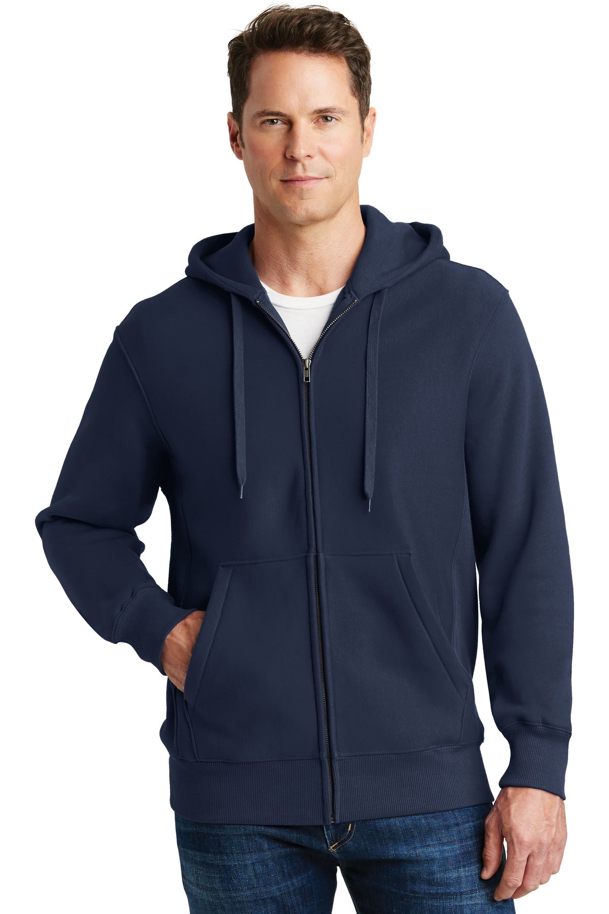 Custom Embroidered - Sport-Tek® Super Heavyweight Full-Zip Hooded Sweatshirt.  F282