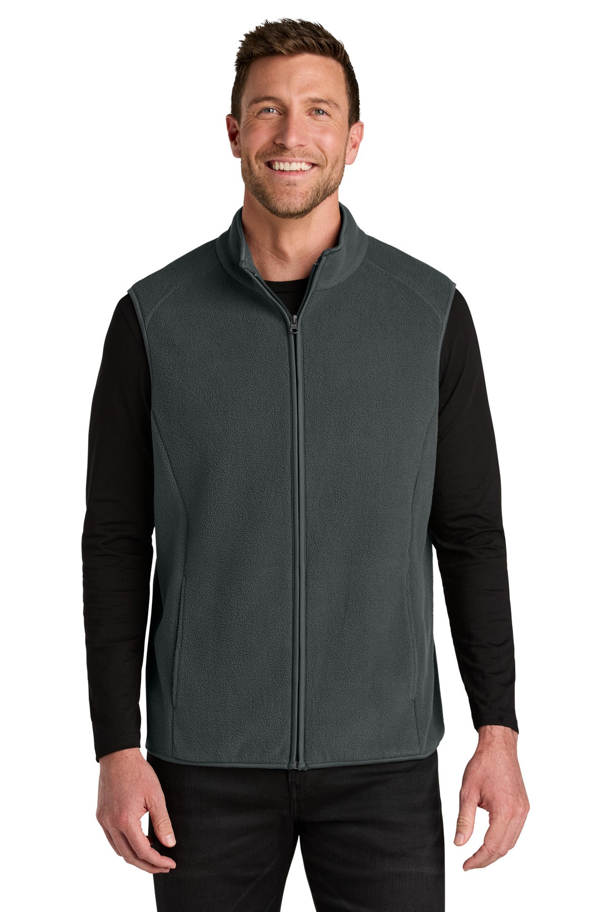 Custom Embroidery or DTF Print - Port Authority ®  C-FREE ®  Fleece Vest F702