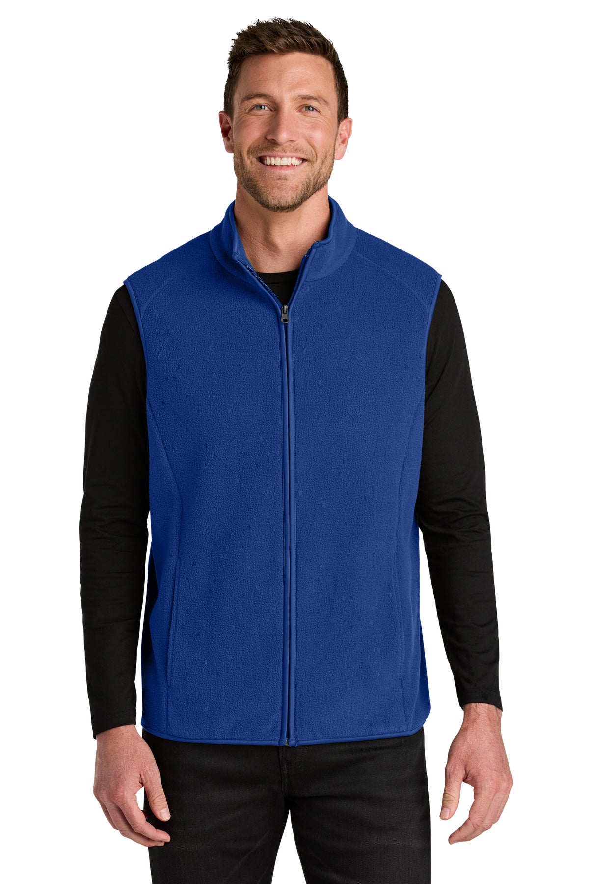 Custom Embroidery or DTF Print - Port Authority ®  C-FREE ®  Fleece Vest F702