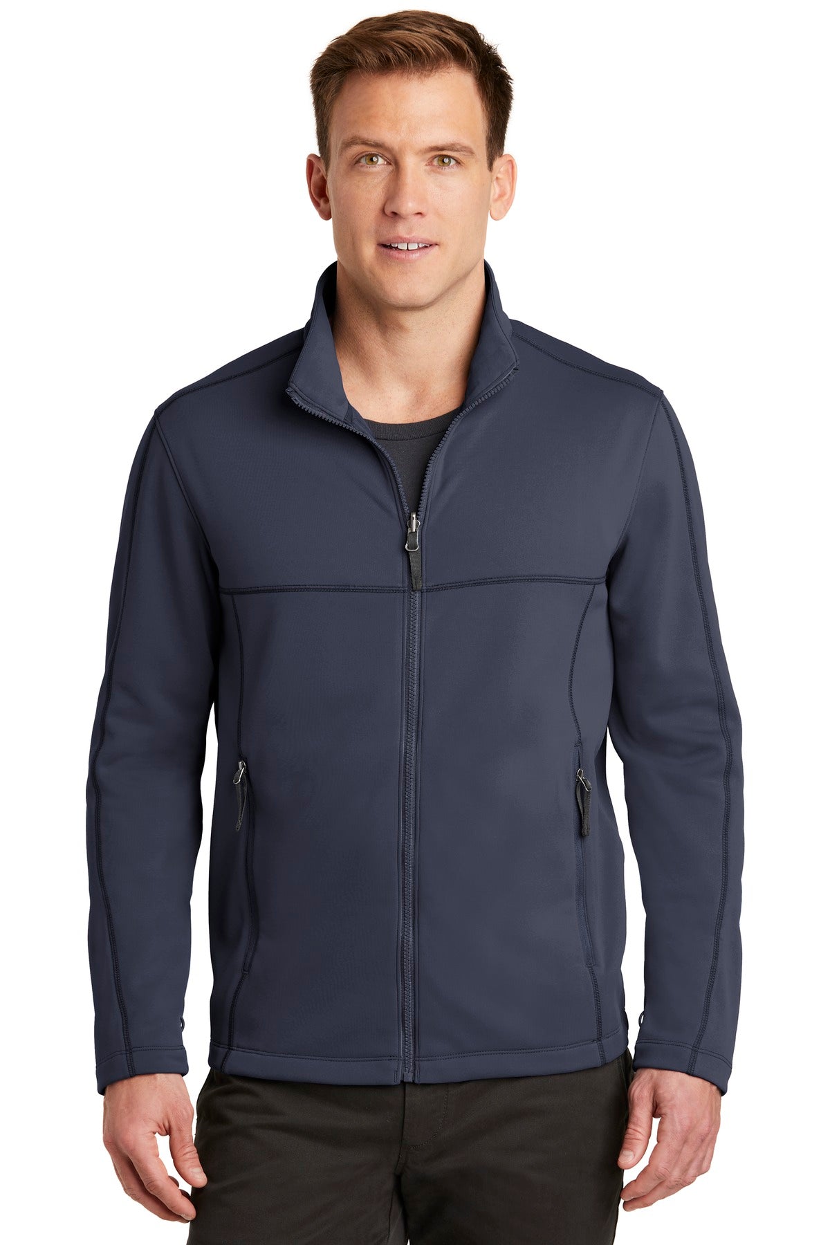 Custom Embroidery or DTF Print - Port Authority  ®  Collective Smooth Fleece Jacket. F904