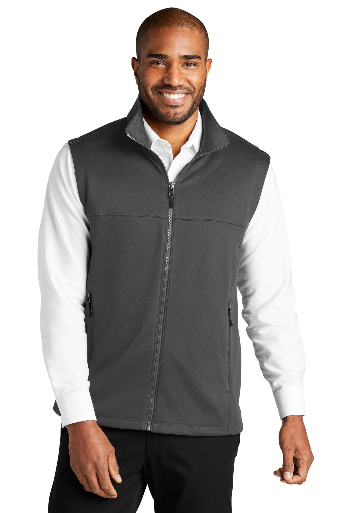Custom Embroidery or DTF Print - Port Authority ®  Collective Smooth Fleece Vest F906