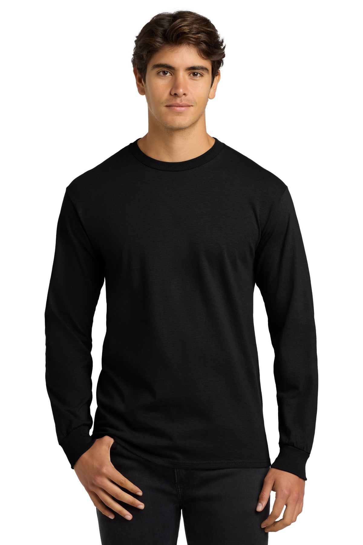 Custom Embroidered or DTF Printed - Gildan ®  - Ultra Cotton ®  100% US Cotton Long Sleeve T-Shirt.  G2400