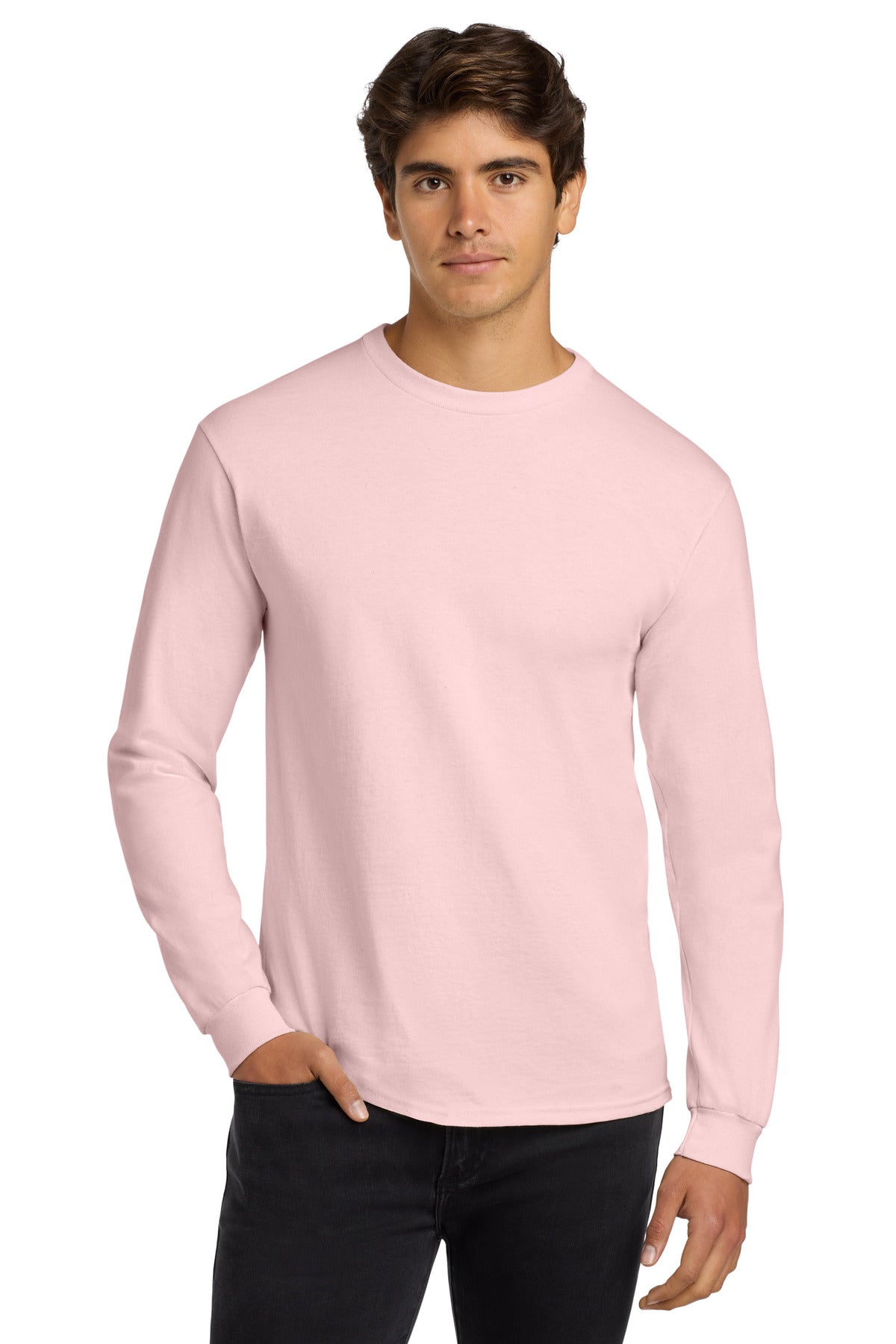 Custom Embroidered or DTF Printed - Gildan ®  - Ultra Cotton ®  100% US Cotton Long Sleeve T-Shirt.  G2400