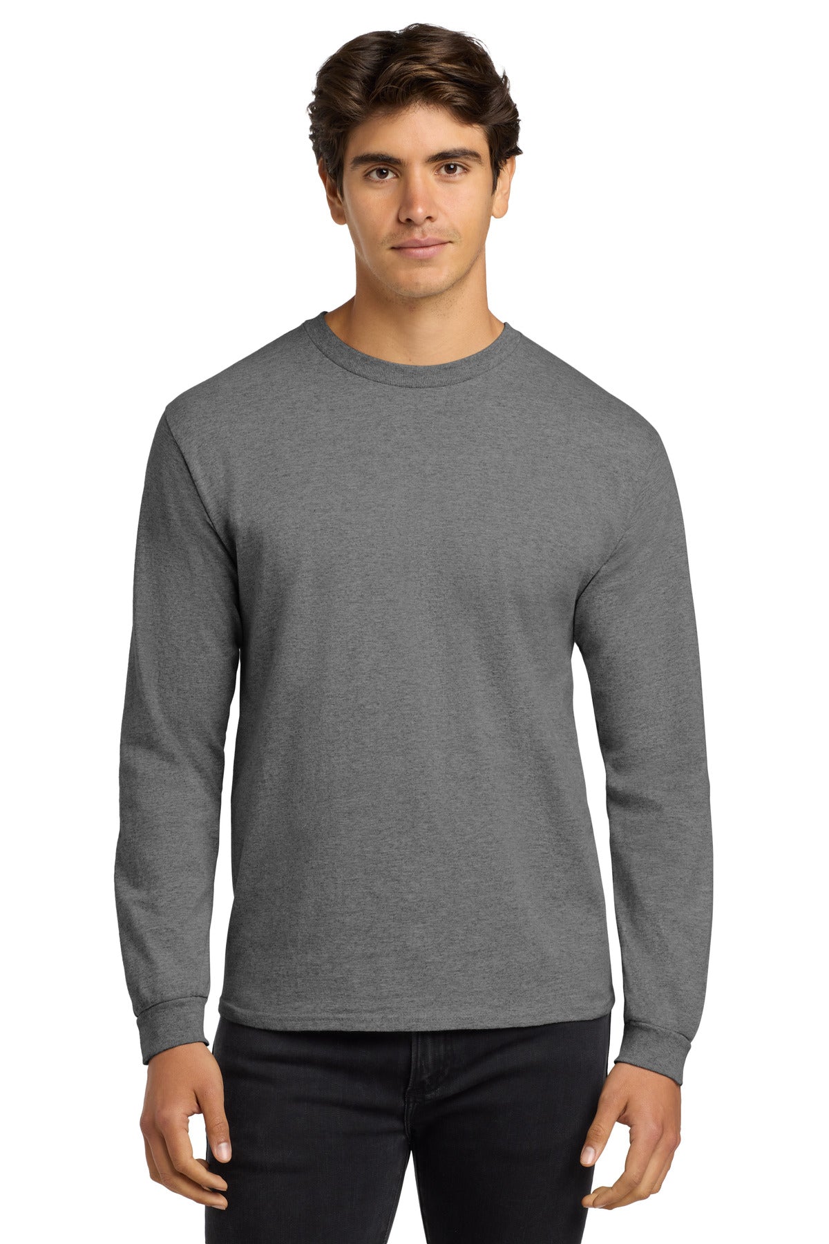 Custom Embroidered or DTF Printed - Gildan ®  - Ultra Cotton ®  100% US Cotton Long Sleeve T-Shirt.  G2400