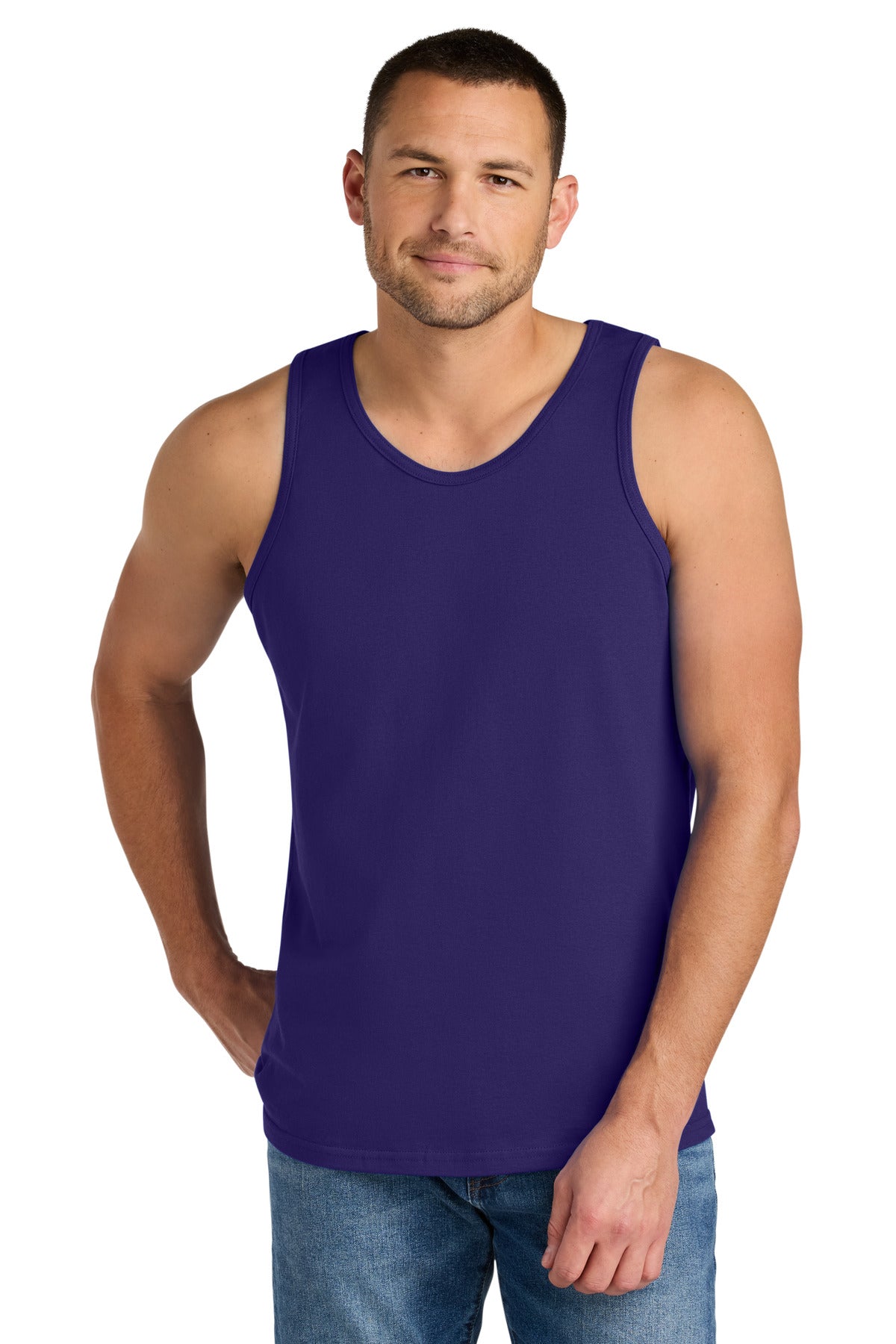Custom Embroidered or DTF Printed - Gildan ®  Heavy Cotton ™  Tank Top. G5200