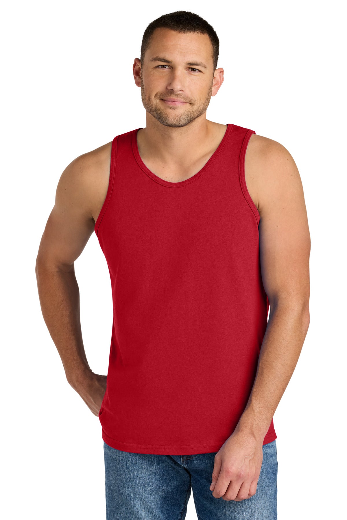 Custom Embroidered or DTF Printed - Gildan ®  Heavy Cotton ™  Tank Top. G5200