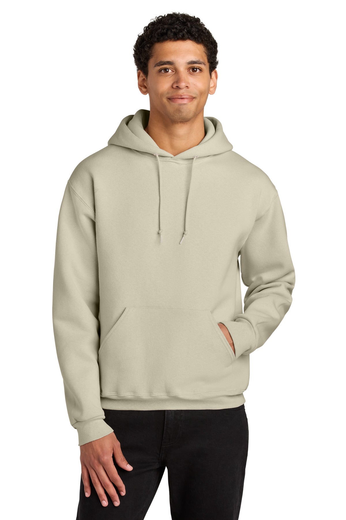 Custom Embroidery or DTF Print - Jerzees Rugged ™  Unisex Hooded Sweatshirt H12M