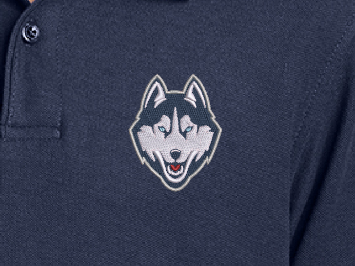 Custom Embroidered - Hillcrest Huskies - Port Authority® Youth Silk Touch™ Polo.  Y500