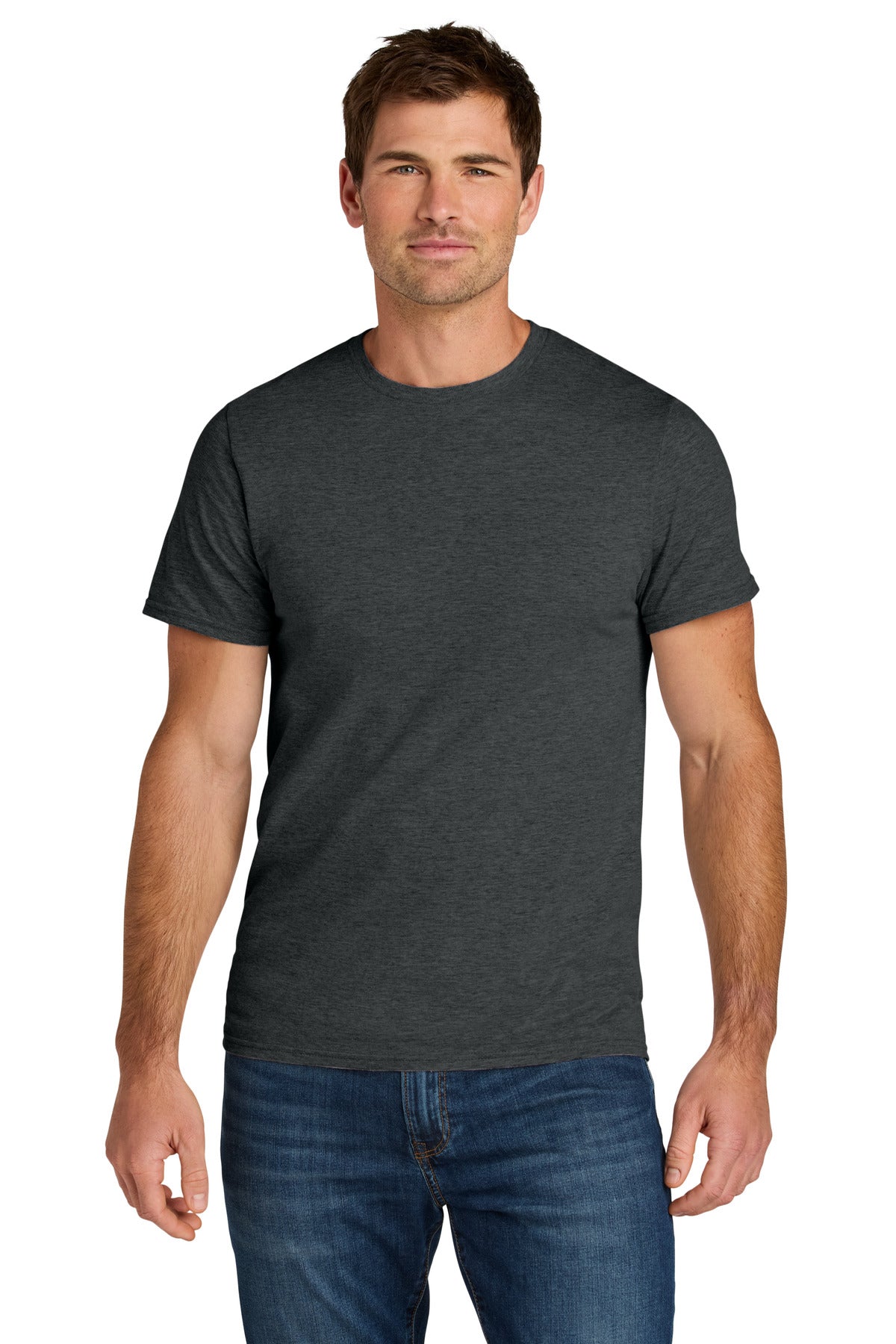 Custom Embroidery or DTF Print - Jerzees Ultimate ™  Unisex Ring Spun T-Shirt IC46M