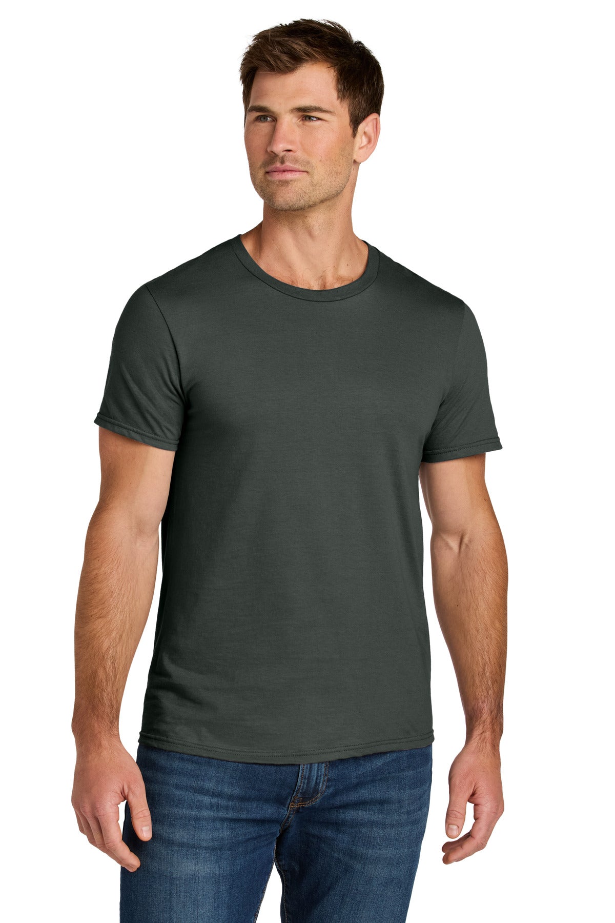 Custom Embroidery or DTF Print - Jerzees Ultimate ™  Unisex Ring Spun T-Shirt IC46M