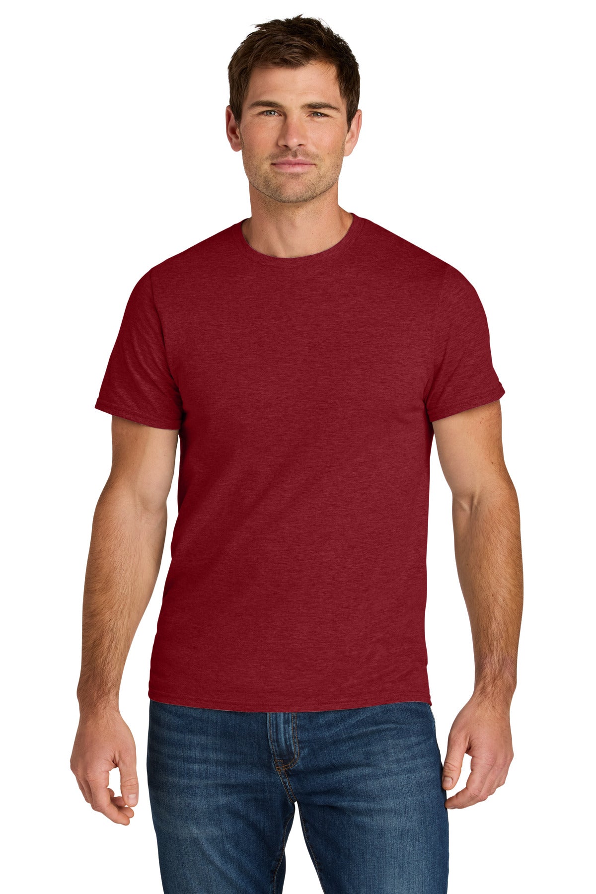 Custom Embroidery or DTF Print - Jerzees Ultimate ™  Unisex Ring Spun T-Shirt IC46M
