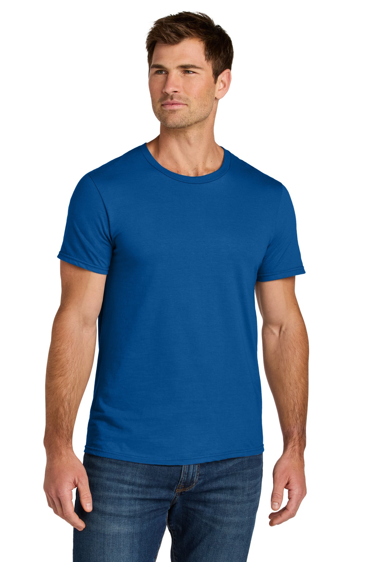 Custom Embroidery or DTF Print - Jerzees Ultimate ™  Unisex Ring Spun T-Shirt IC46M