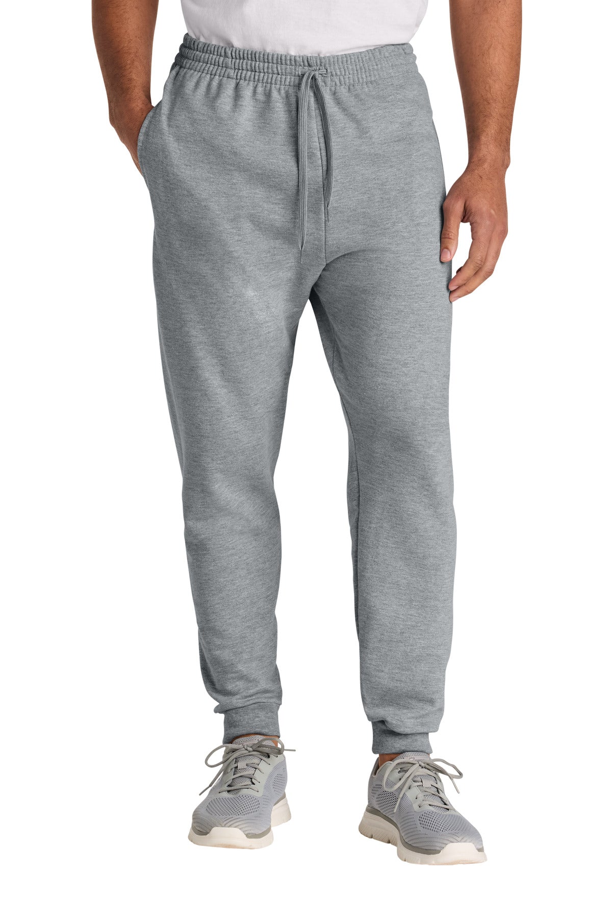 Custom Embroidery or DTF Print - Jerzees Ultimate ™  Unisex CVC Ring Spun Pocket Jogger IC50M