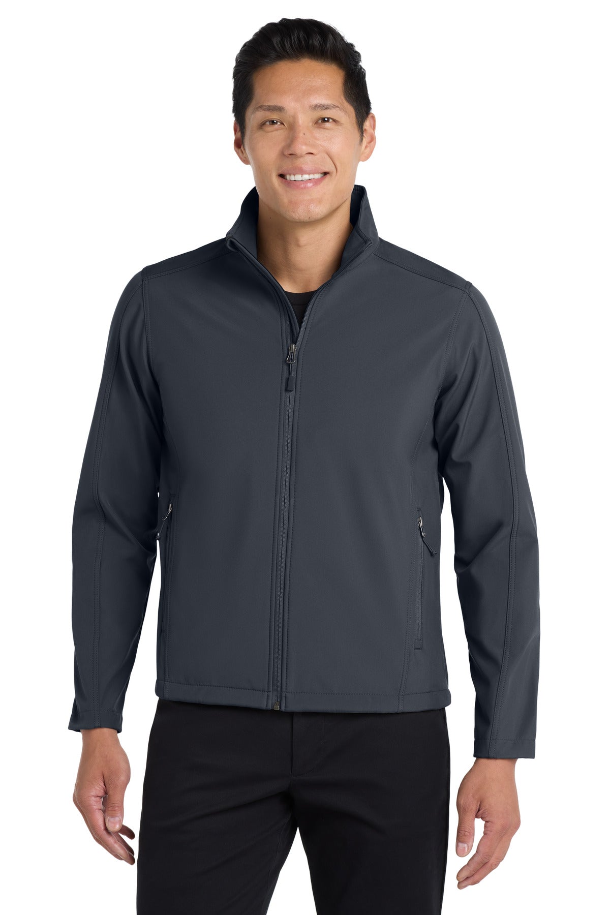 Custom Embroidered - Port Authority® Tall Core Soft Shell Jacket. TLJ317