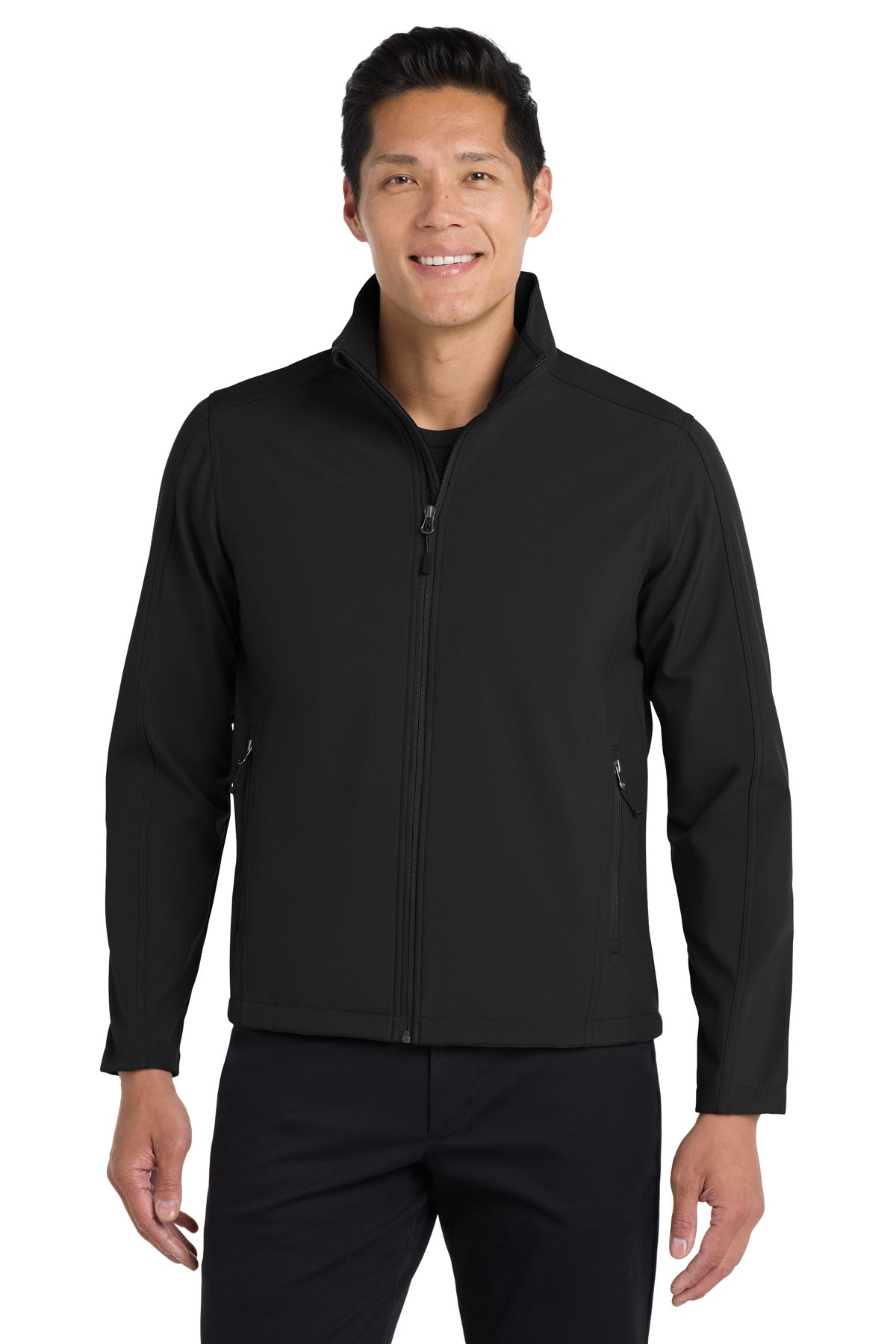 Custom Embroidered - Port Authority® Tall Core Soft Shell Jacket. TLJ317