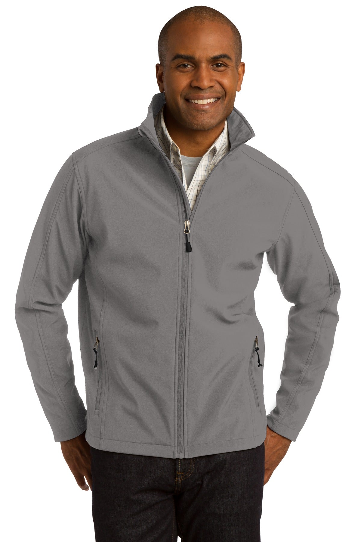 Custom Embroidery or DTF Print - Port Authority ®  Core Soft Shell Jacket. J317