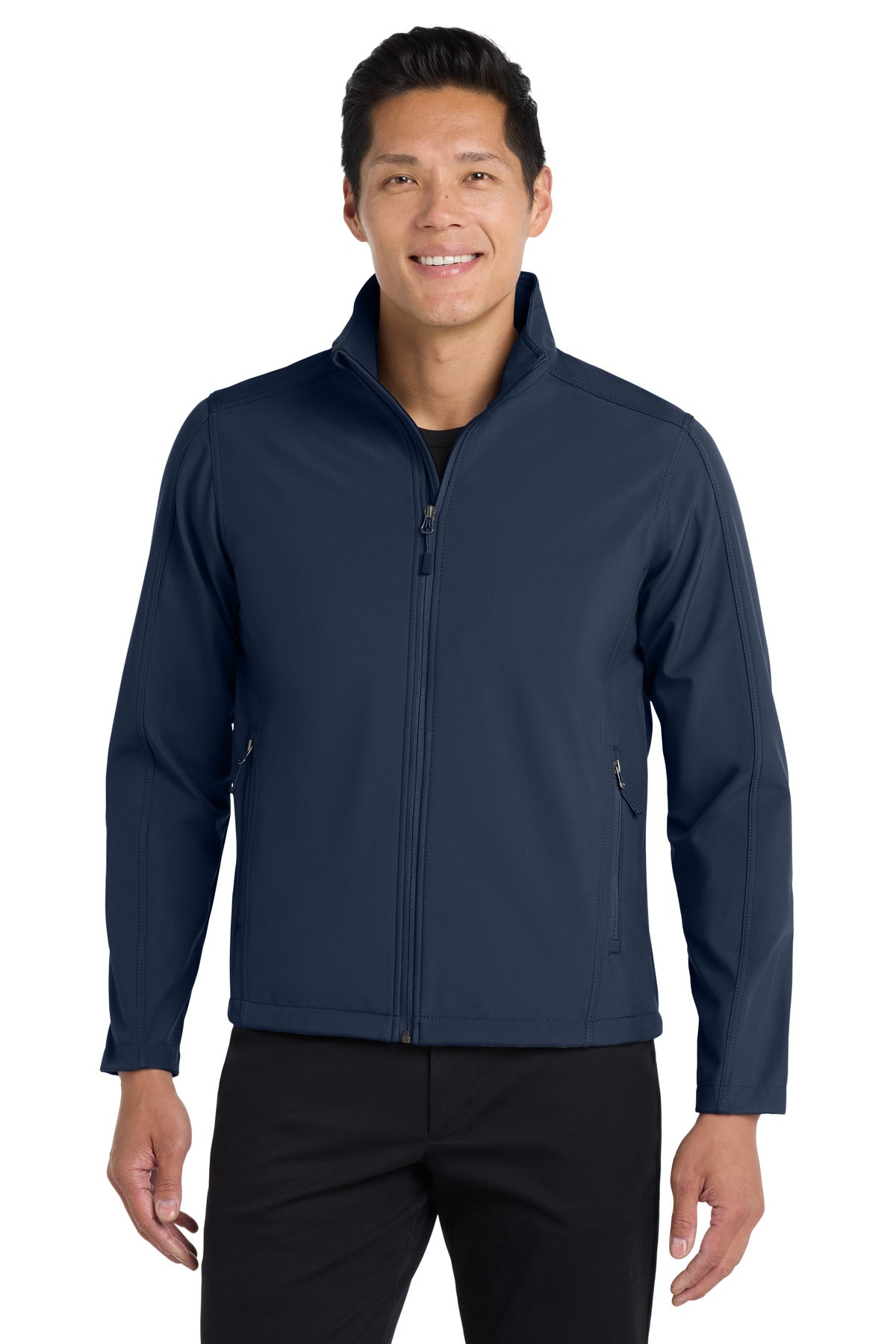 Custom Embroidered - Port Authority® Tall Core Soft Shell Jacket. TLJ317