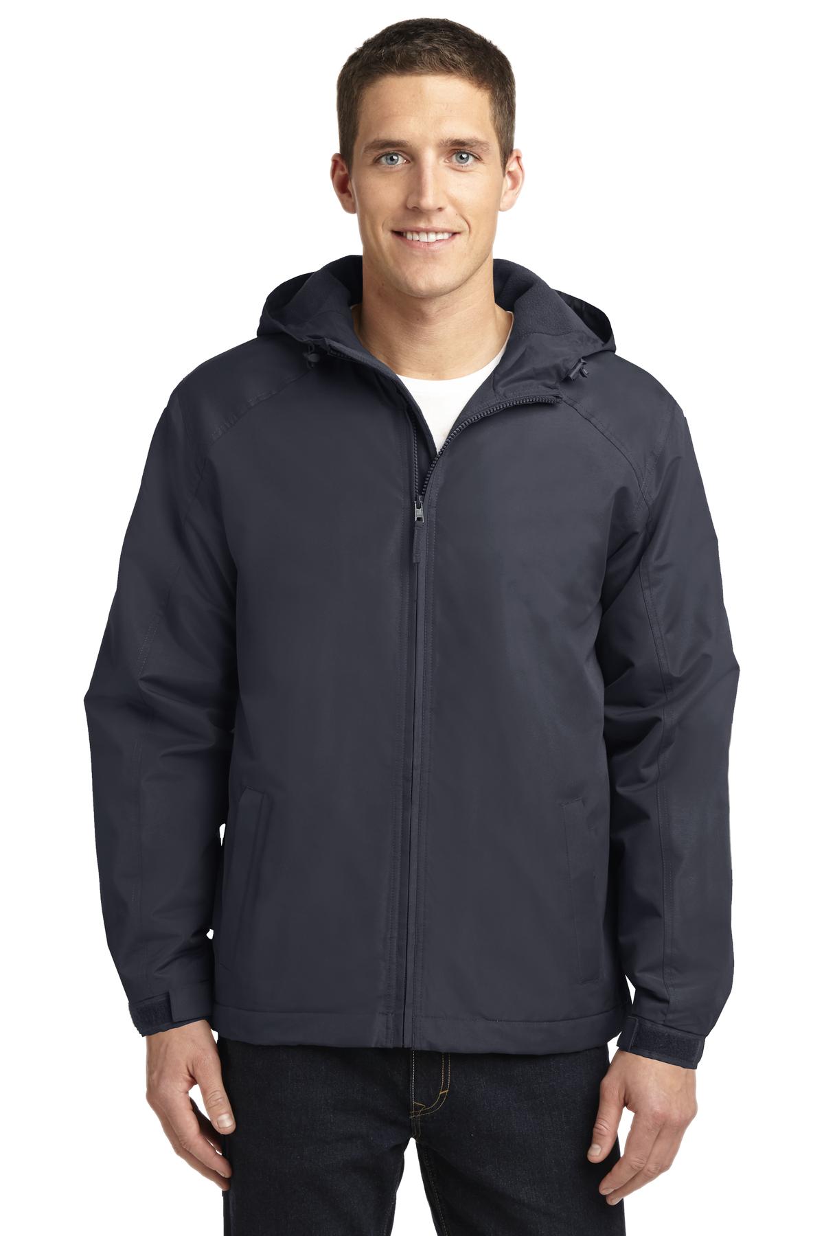Custom Embroidered - Port Authority® Hooded Charger Jacket. J327