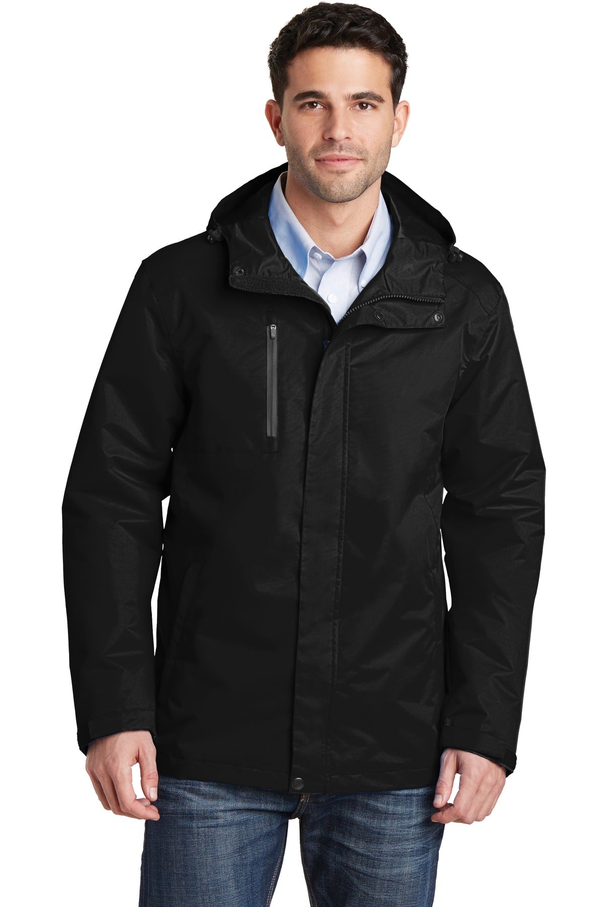 Custom Embroidered - Port Authority® All-Conditions Jacket. J331