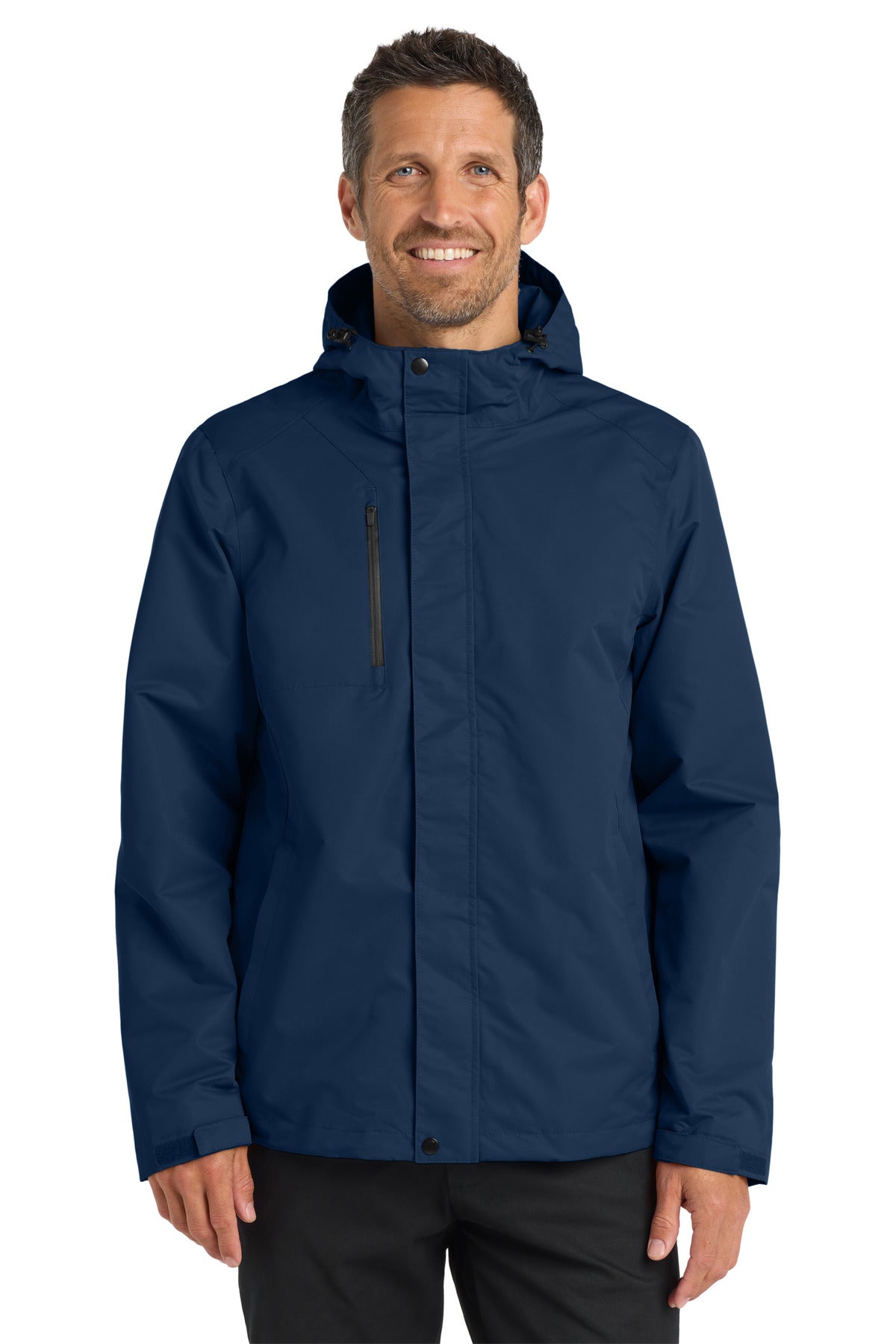 Custom Embroidery or DTF Print - Port Authority ®  All-Conditions Jacket. J331