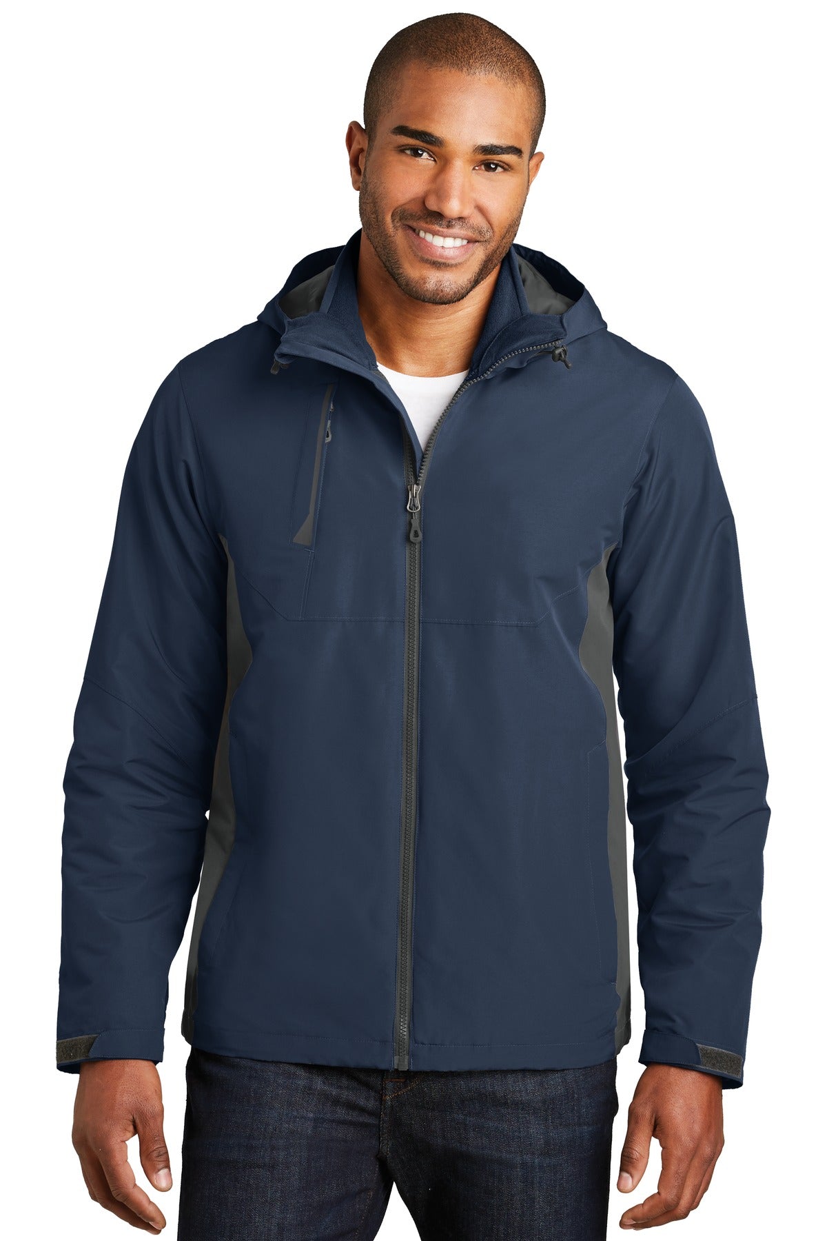 Custom Embroidered - Port Authority® Merge 3-in-1 Jacket. J338