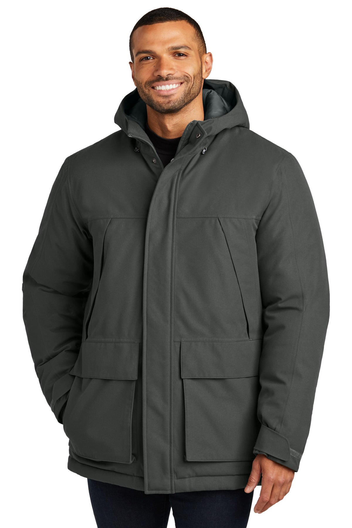 Custom Embroidery or DTF Print - Port Authority ®  Latitude Waterproof Heavyweight Parka J363