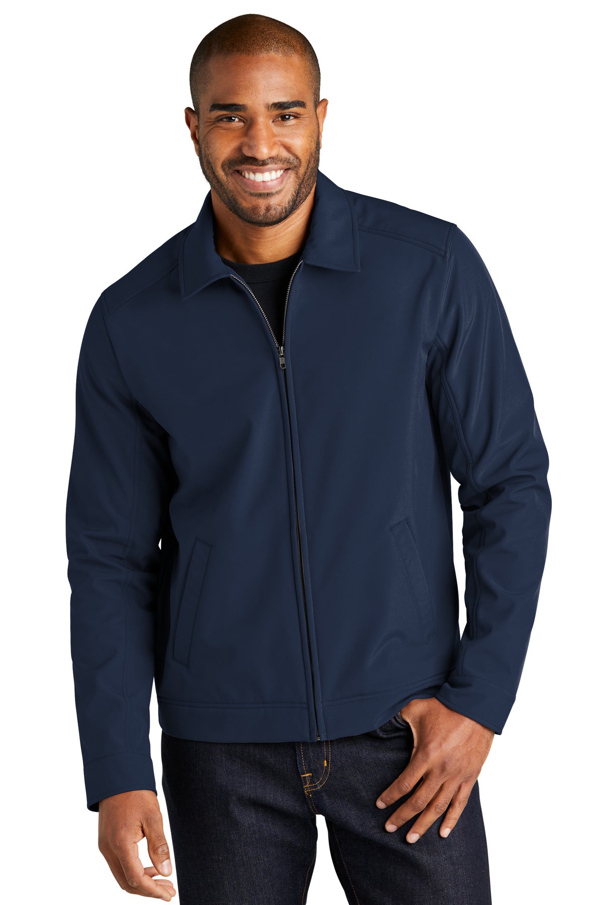 Custom Embroidery or DTF Print - Port Authority ®  Mechanic Soft Shell Jacket J417
