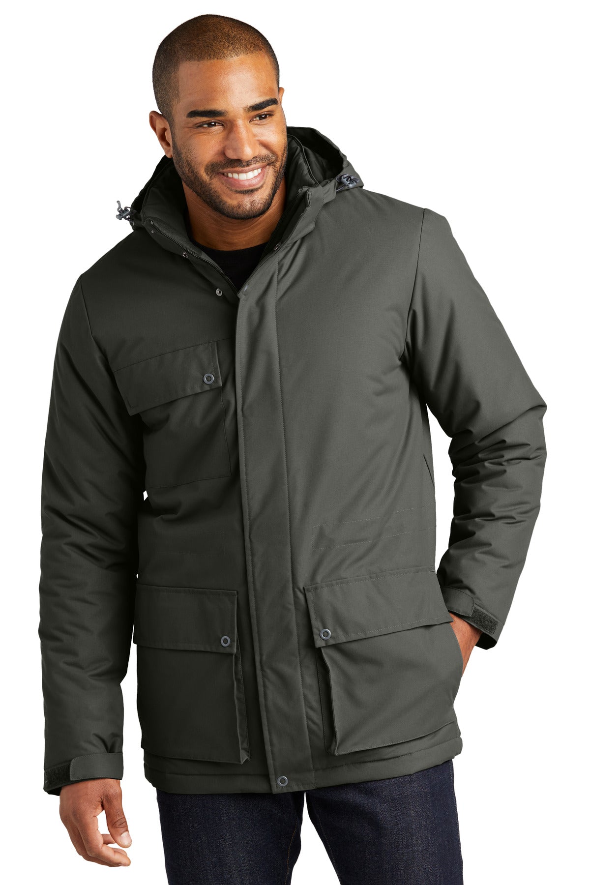 Custom Embroidered - Port Authority® Excursion Parka J599
