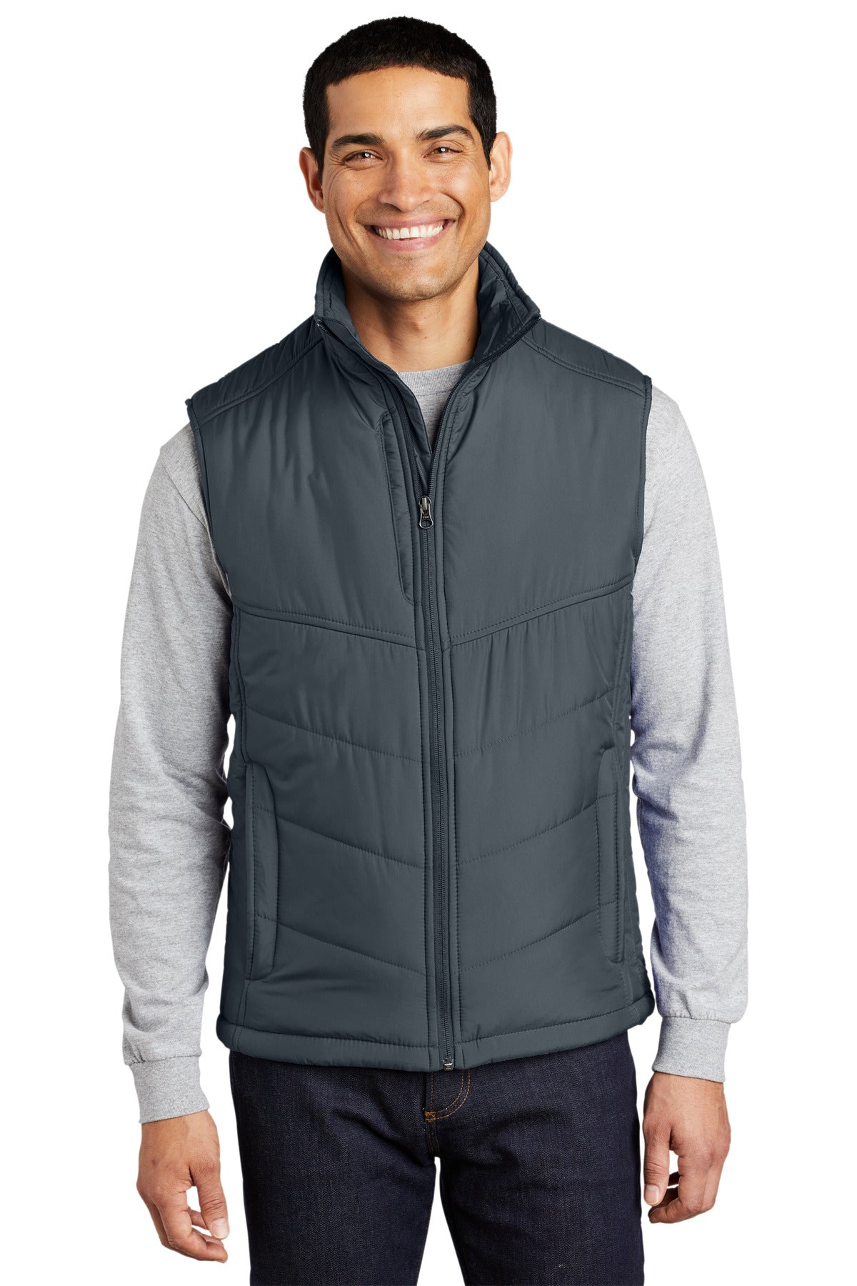 Custom Embroidery or DTF Print - Port Authority ®  Puffy Vest. J709