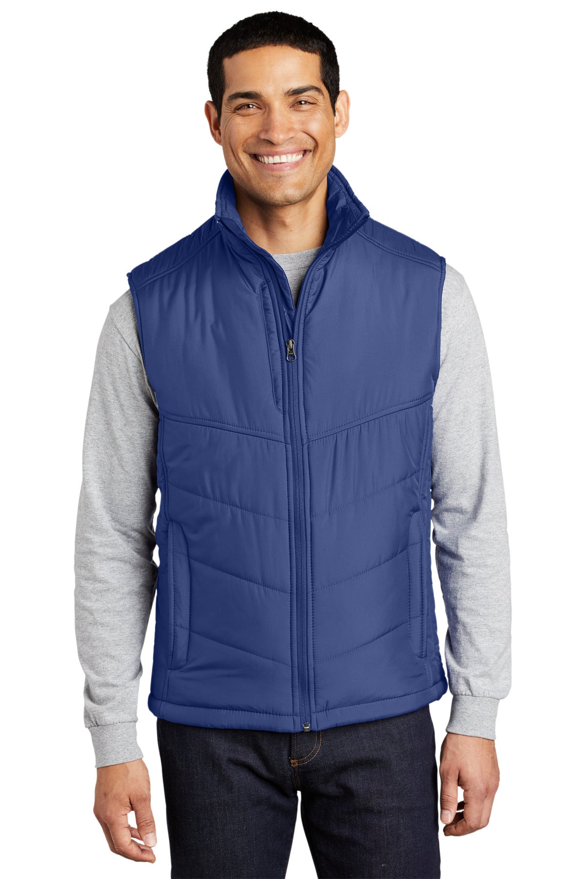 Custom Embroidery or DTF Print - Port Authority ®  Puffy Vest. J709
