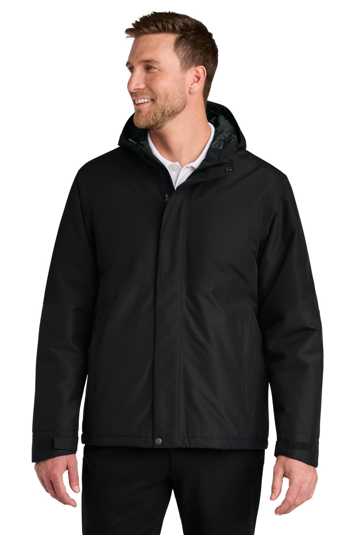 Custom Embroidery or DTF Print - Port Authority ®  Insulated Heavy Ripstop Jacket J721