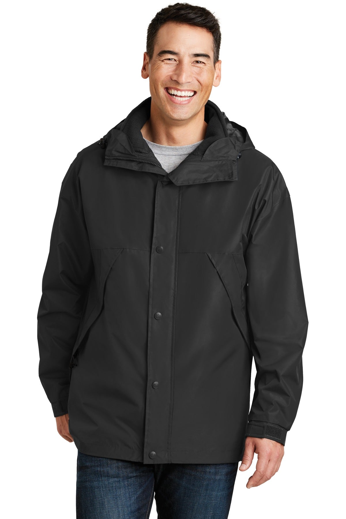 Custom Embroidery or DTF Print - Port Authority ®  3-in-1 Jacket. J777