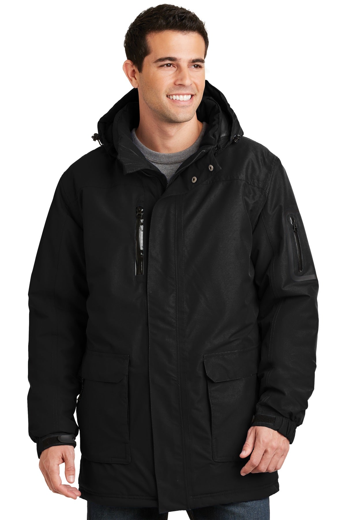 Custom Embroidery or DTF Print - Port Authority ®  Heavyweight Parka. J799