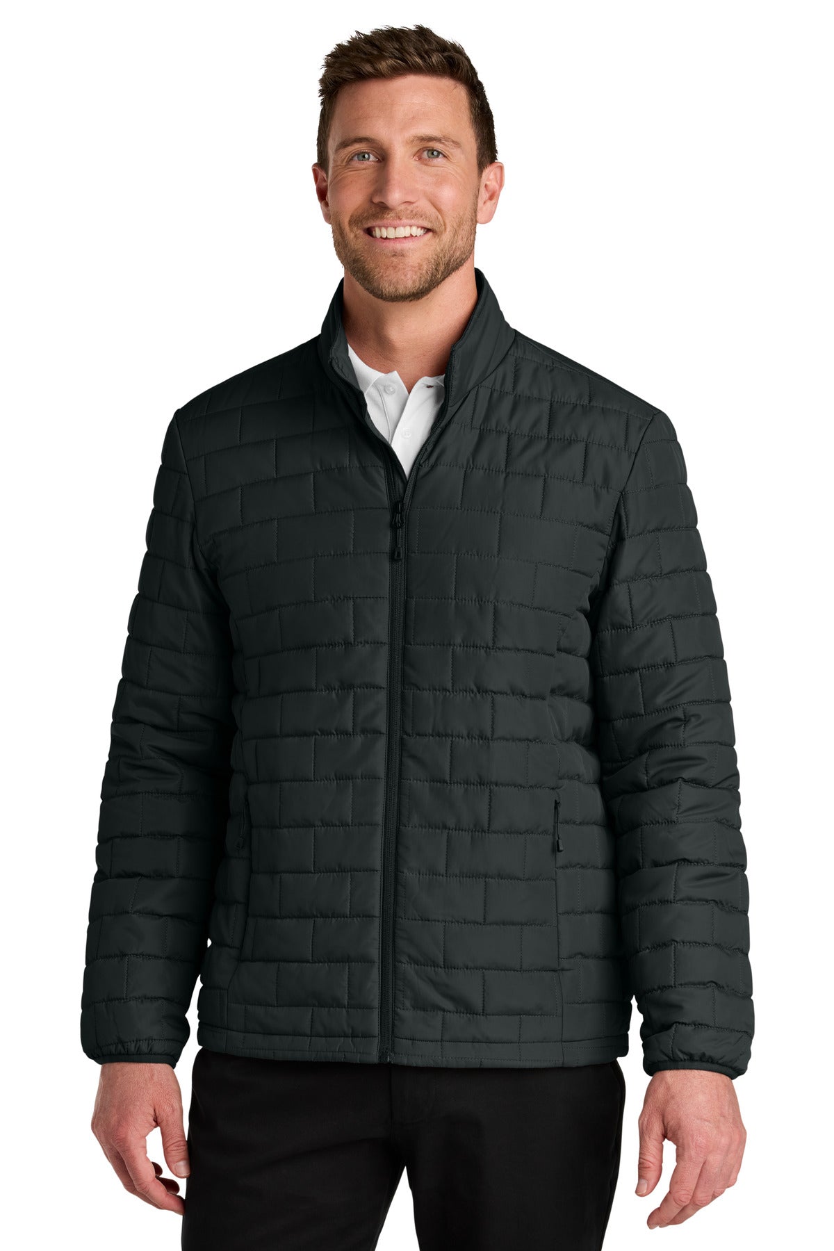 Custom Embroidery or DTF Print - Port Authority ®  C-FREE ®  Brick Jacket J854