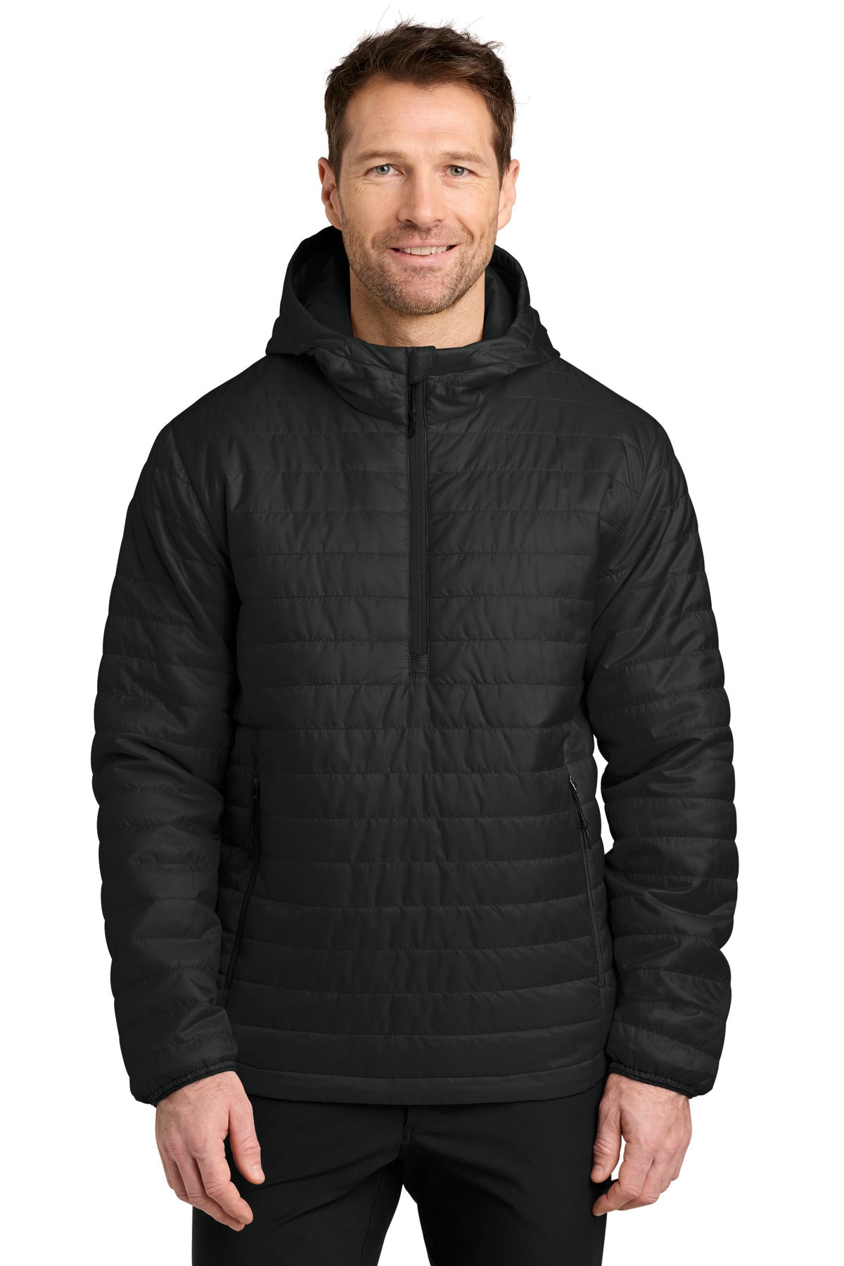 Custom Embroidery or DTF Print - Port Authority ®  Packable Puffy Anorak J855