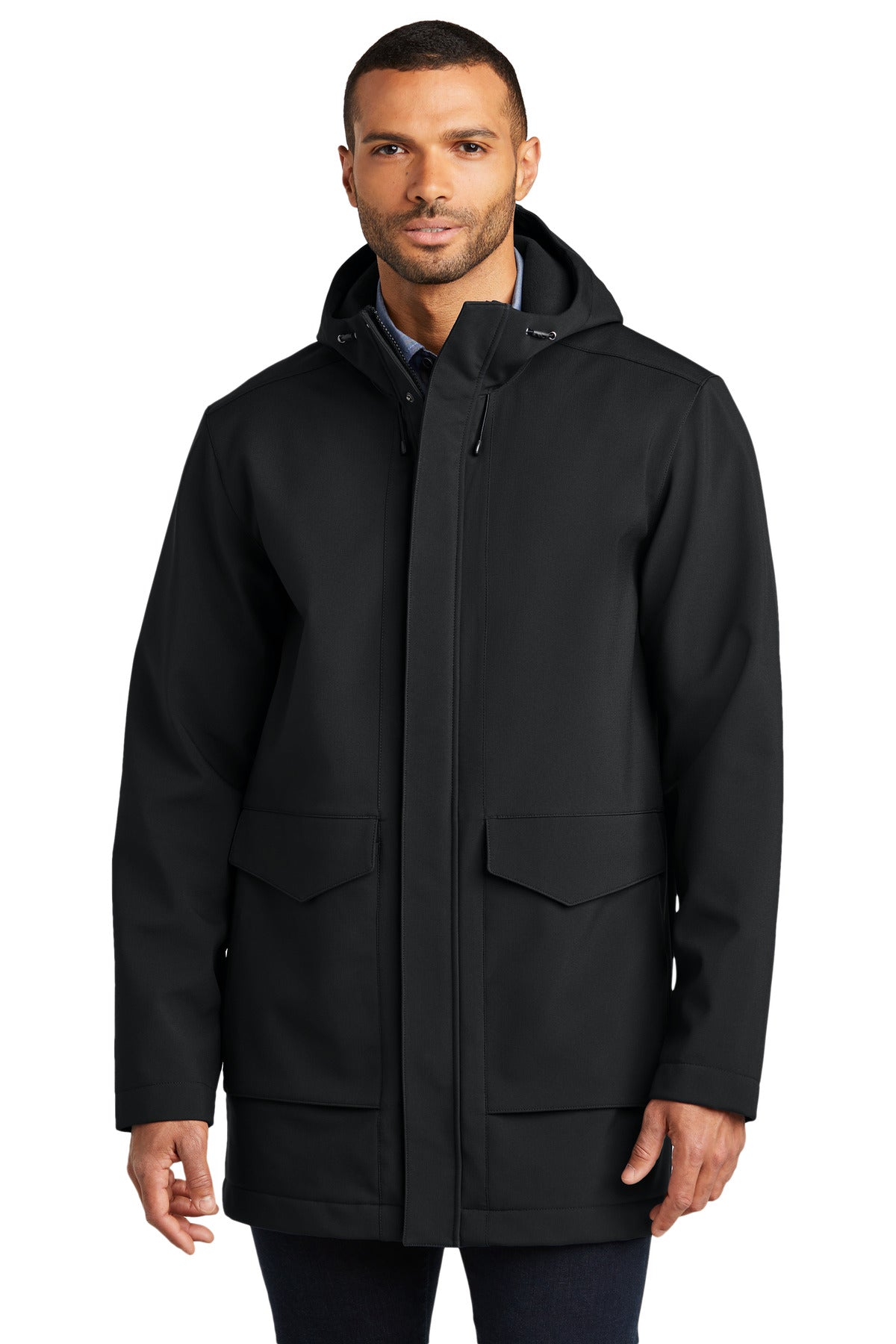 Custom Embroidered - Port Authority® Collective Outer Soft Shell Parka J919