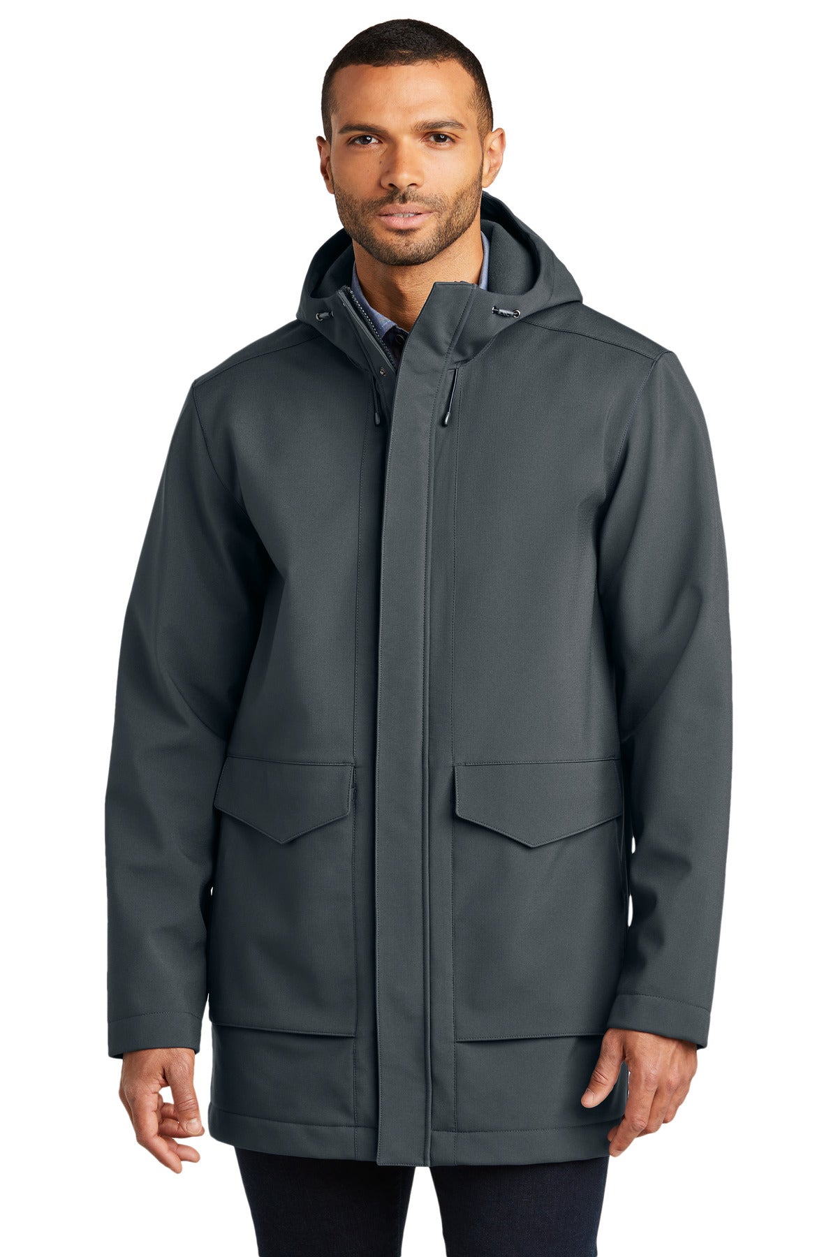 Custom Embroidery or DTF Print - Port Authority ®  Collective Outer Soft Shell Parka J919