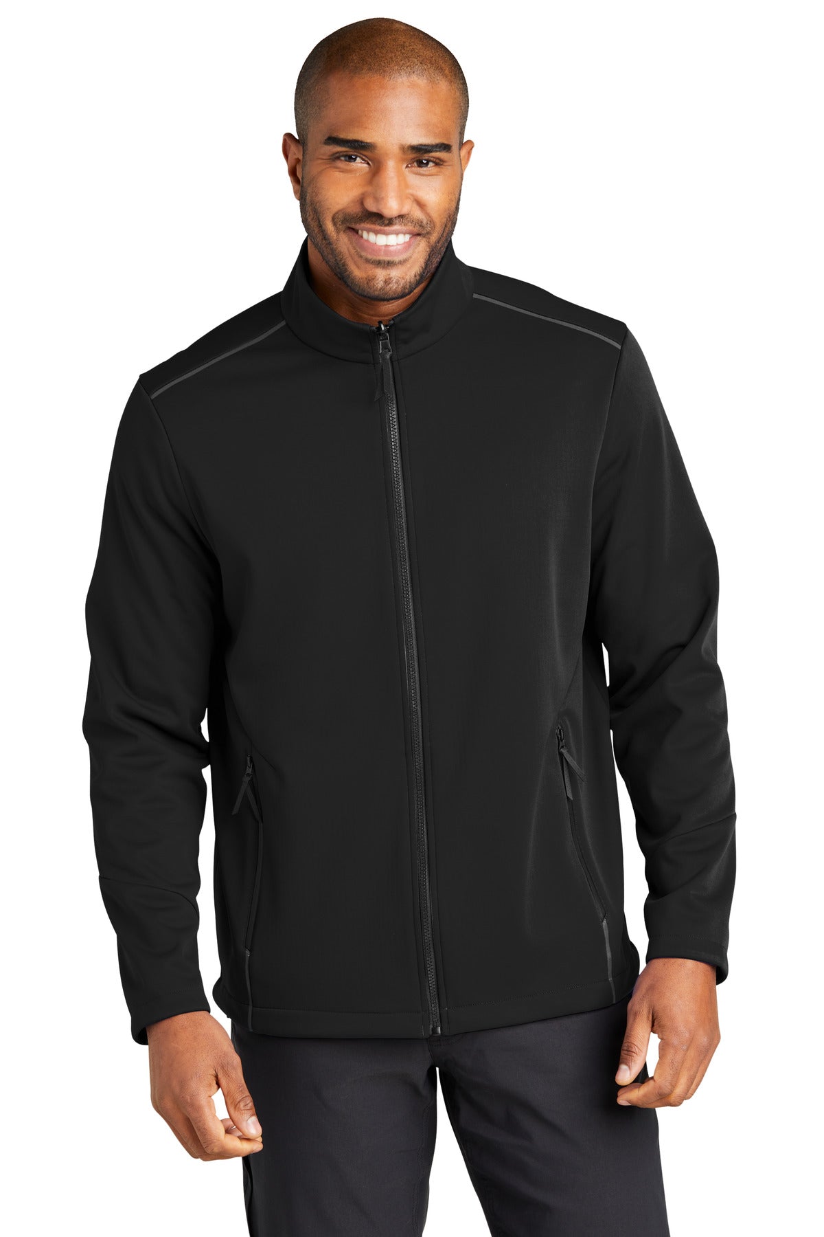 Custom Embroidered - Port Authority® Collective Tech Soft Shell Jacket J921