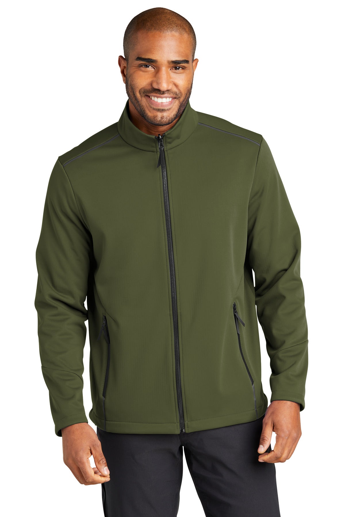 Custom Embroidery or DTF Print - Port Authority ®  Collective Tech Soft Shell Jacket J921
